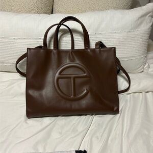 Telfar Chocolate Brown Tote Bag